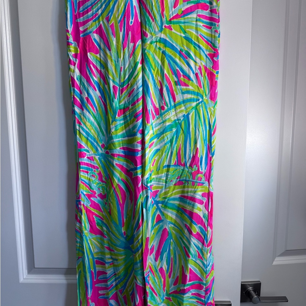 Lilly Pulitzer Vibrant Tropical Print Pants